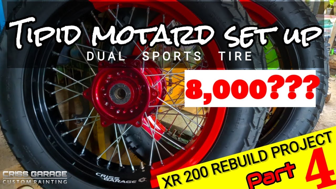 Honda XR 200 // XR 200 REBUILD PROJECT// PART 4: RIM SET DETAILED