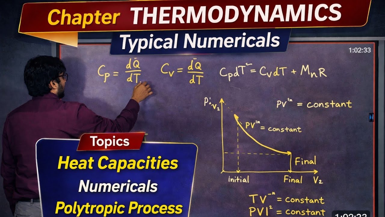 Thermodynamic Lec 3 || Heat Capacities