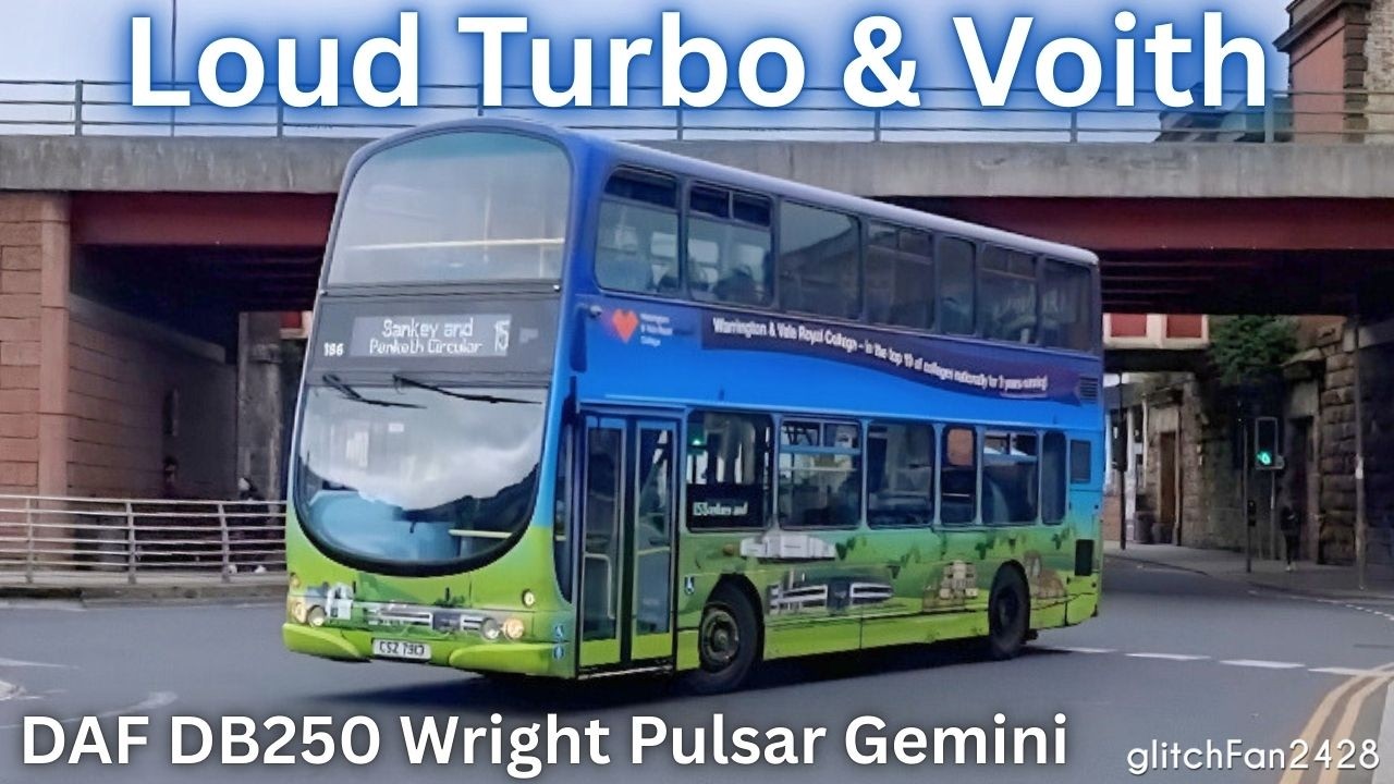 EPIC Turbo and Voith!! DAF DB250 Pulsar CSZ7913 in Warrington