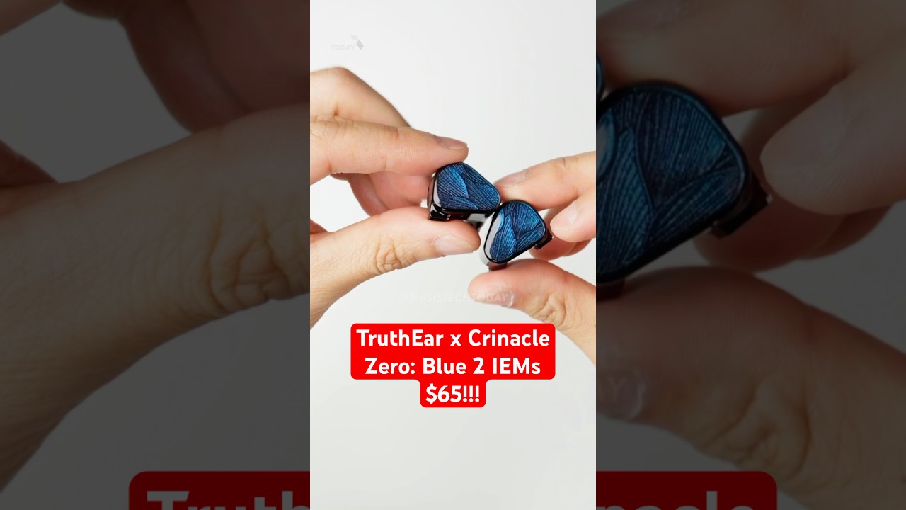 These $65 IEMs are a steal! TruthEar x Crinacle Zero Blue 2