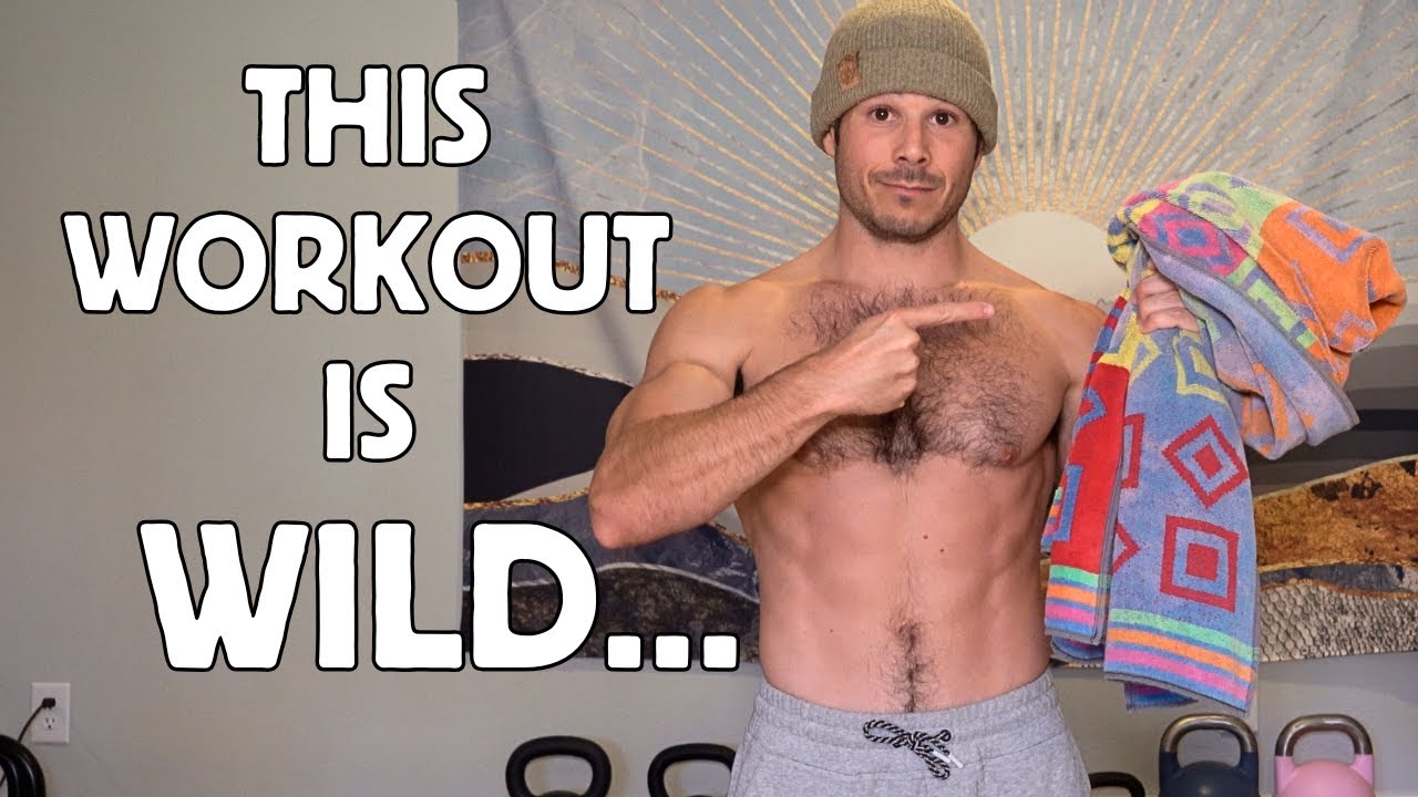TOWEL WORKOUT Will Get You RIPPED in 15 Minutes