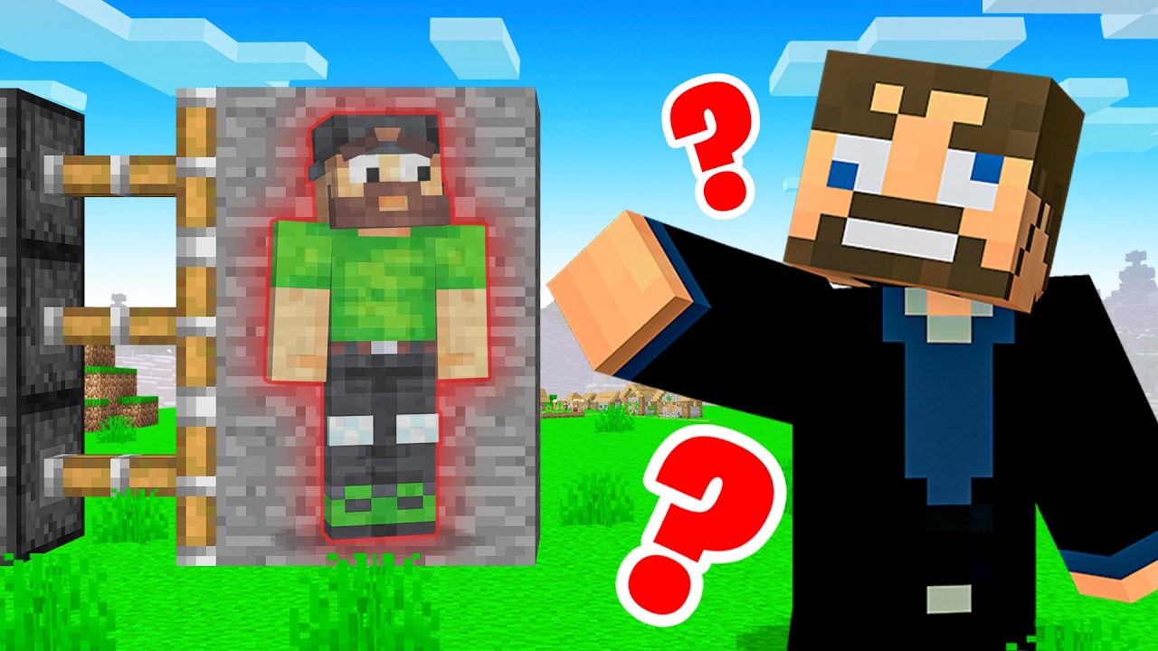 MINECRAFT HIDE and SEEK but the Map MOVES!