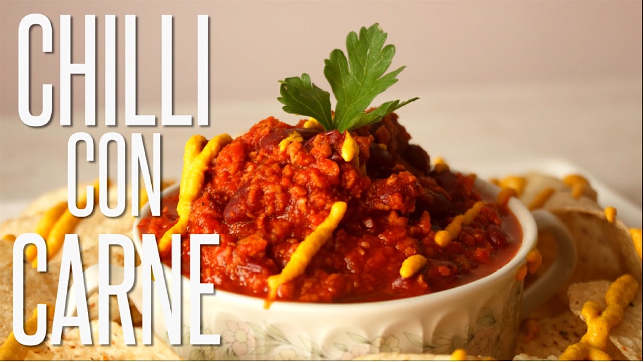 CHILI CON CARNE | VEGANO | take a veg en español
