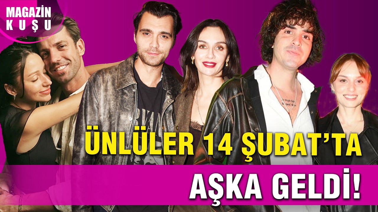 Ünlülerin Çiftlerin Sevgililer Günü Nasıl Geçti?