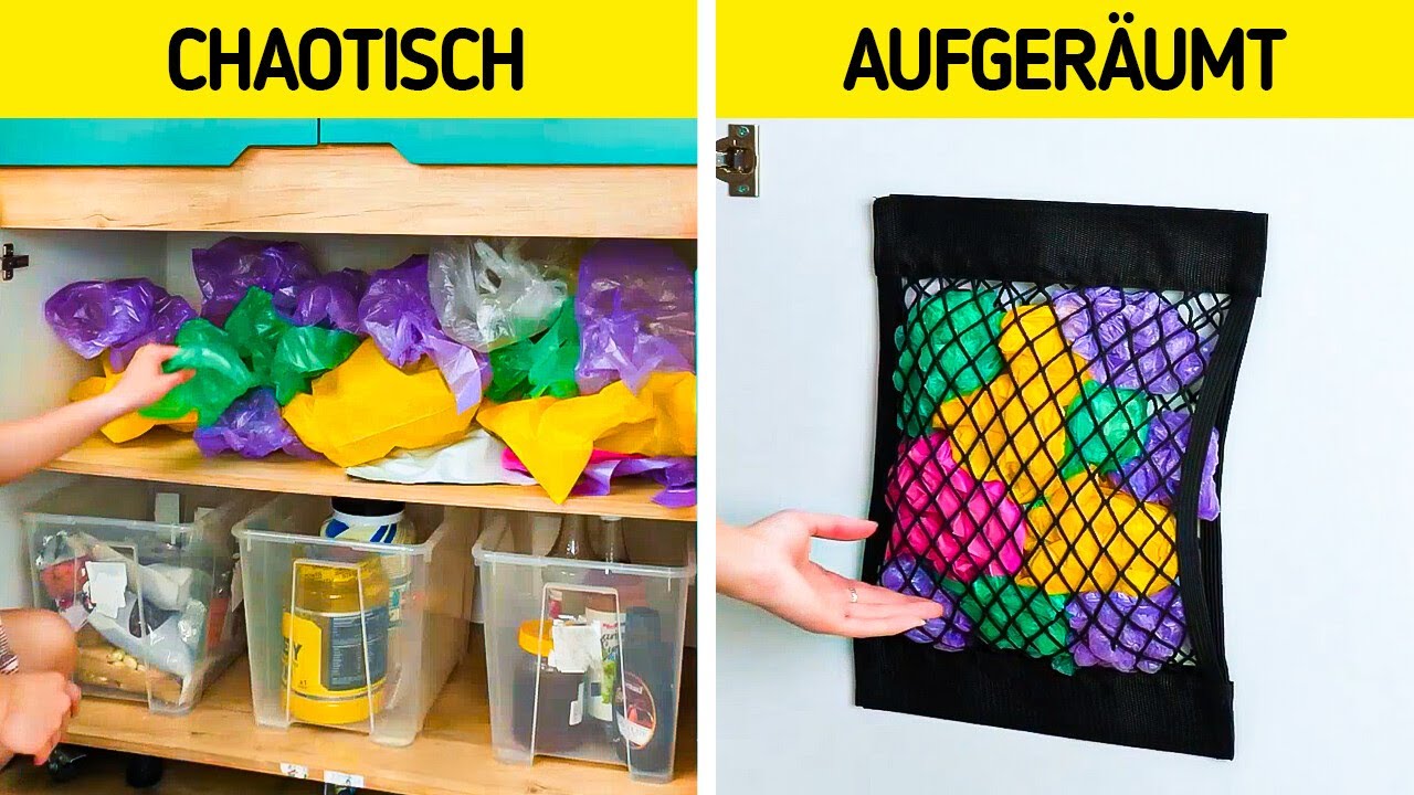 Geniale Aufbewahrungstricks für ein organisiertes Leben!