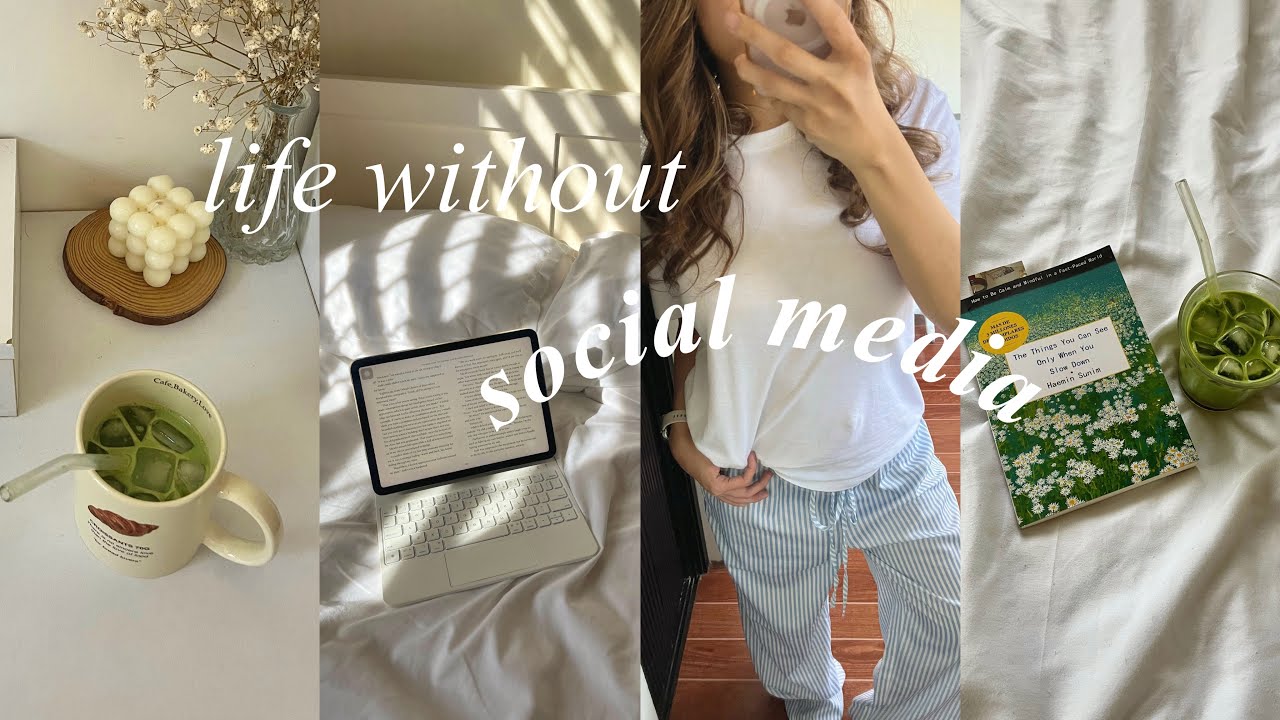 digital detox series: week 3 — getting out of a slump, productive mornings, reading & candle-making