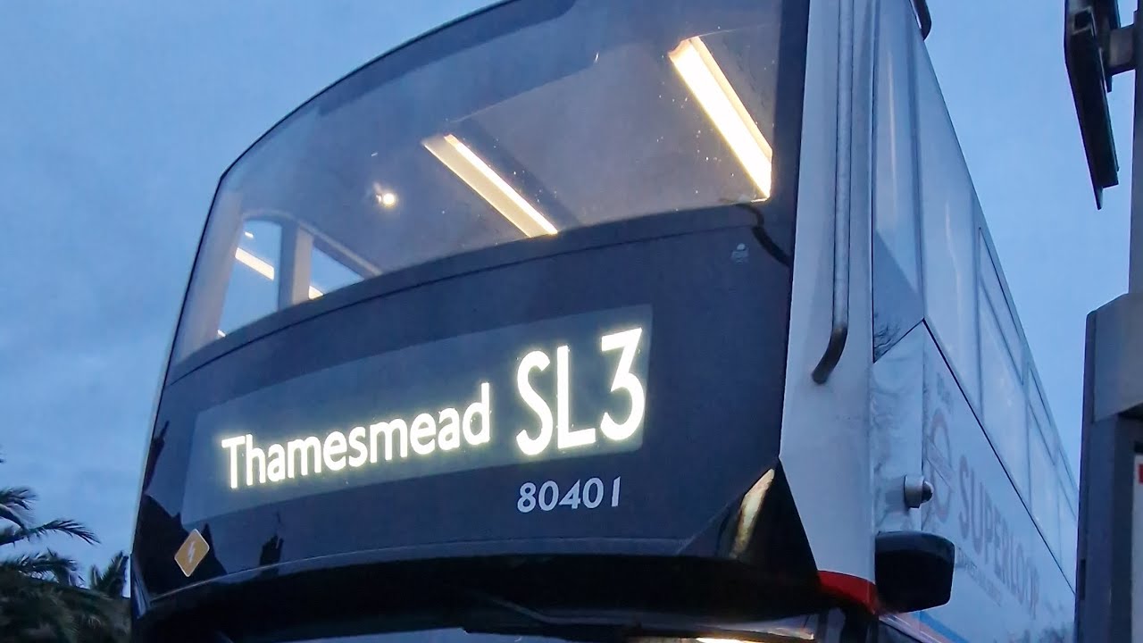 Leader of the pack! Journey on route SL3 to Abbey Wood / Florence Road, SK25AOA 80401 