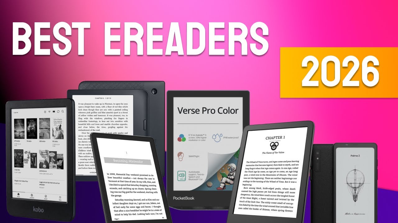 Top eReader 2026 &ndash; Read Smarter, Anywhere!
