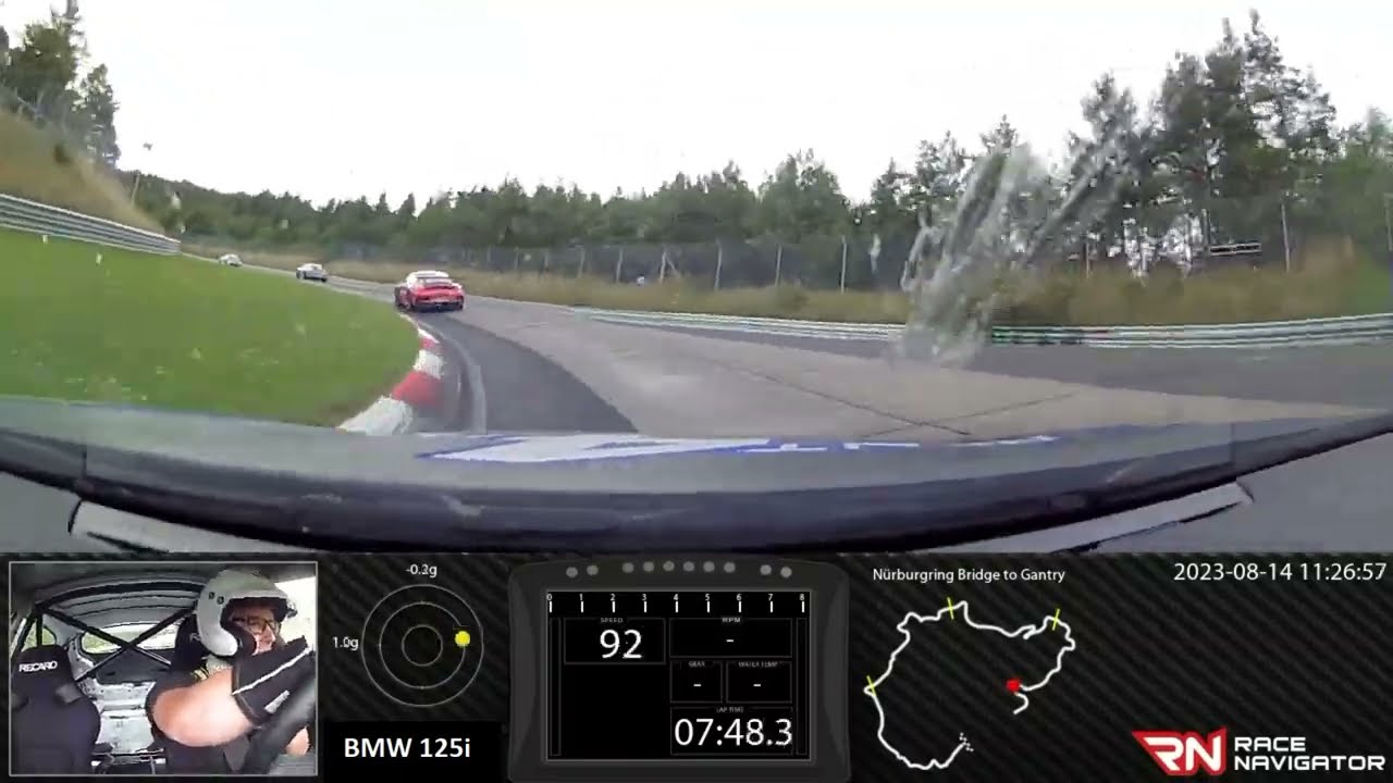 Sliding throug Galgenkopf | Nurburgring | Trackday | Rent4Ring | BMW 125i
