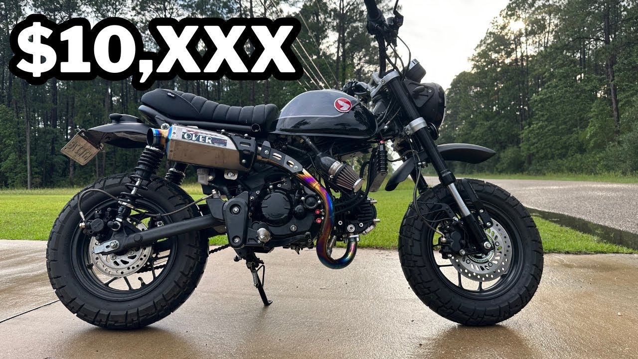 2022 Honda Monkey 181 Complete Build Price!