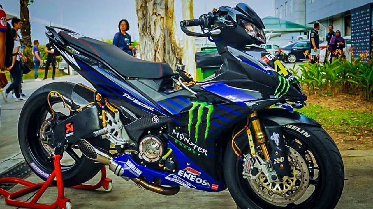 modif mx king Tapak Lebar kecebadai