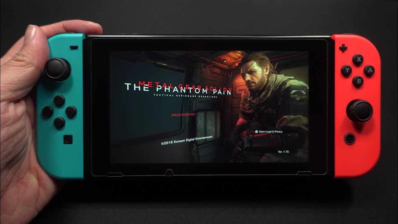 Metal Gear Solid V: The phantom pain On Nintendo Switch