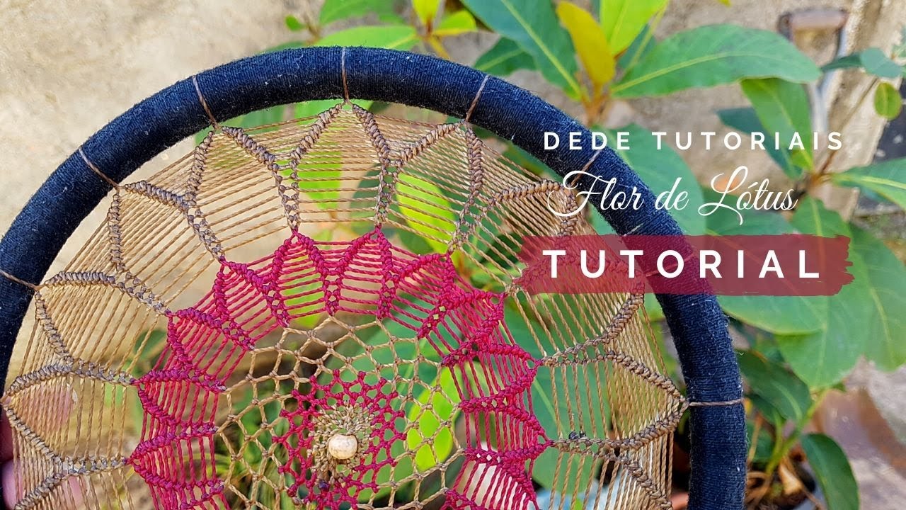 Dede Tutoriais | Como fazer o filtro dos sonhos Flor de Lótus #308