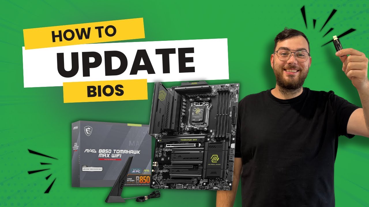 Обновление BIOS материнской платы MSI MAG B850 TOMAHAWK MAX WIFI (пошаговое руководство)