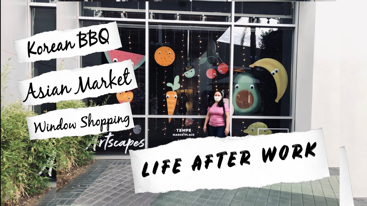 Life After Work (Korean BBQ, Window Shopping, & Asian Stores) | Riza's Garden Oasis