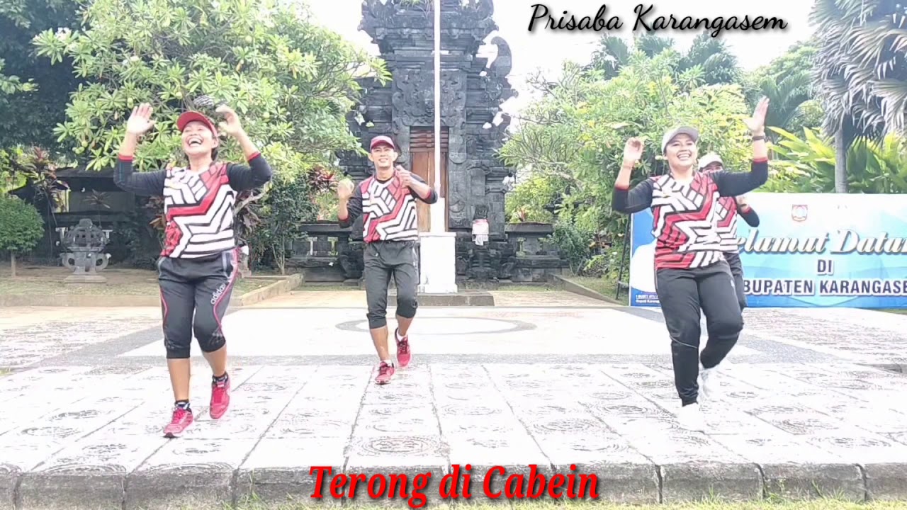 Senam Kreasi Terong diCabein ll Prisaba Karangasem