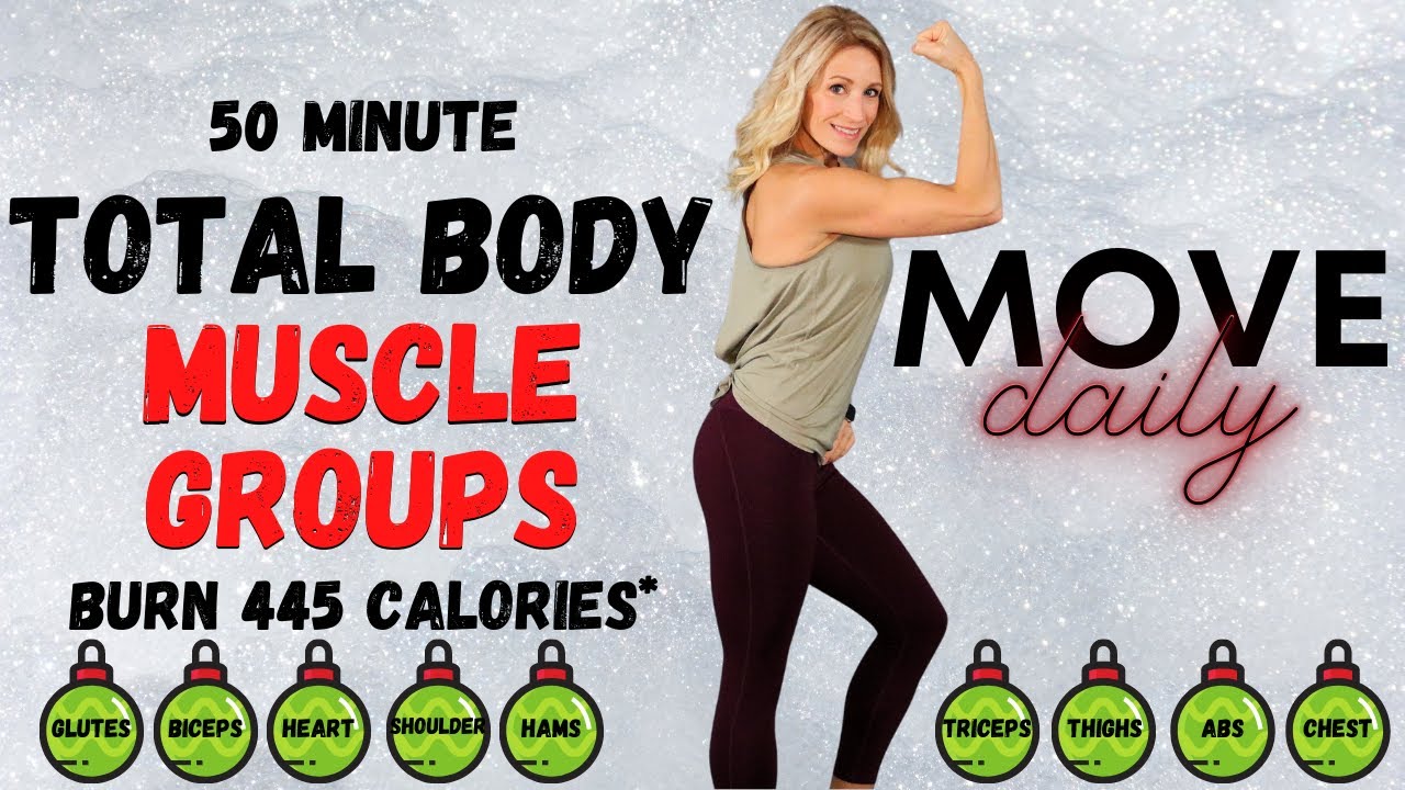 50 MINUTE NO REPEAT TOTAL BODY STRENGTH WORKOUT | Burn 445 Calories*🔥| Tracy Steen