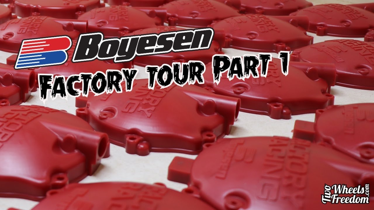 Boyesen Racing Factory Tour Part 1