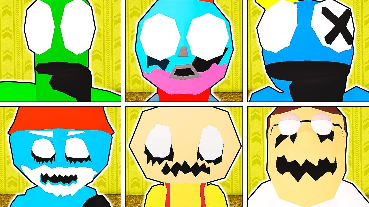 ROBLOX *NEW* ESCAPE BACKROOMS MORPHS! (ALL NEW MORPHS UNLOCKED!)