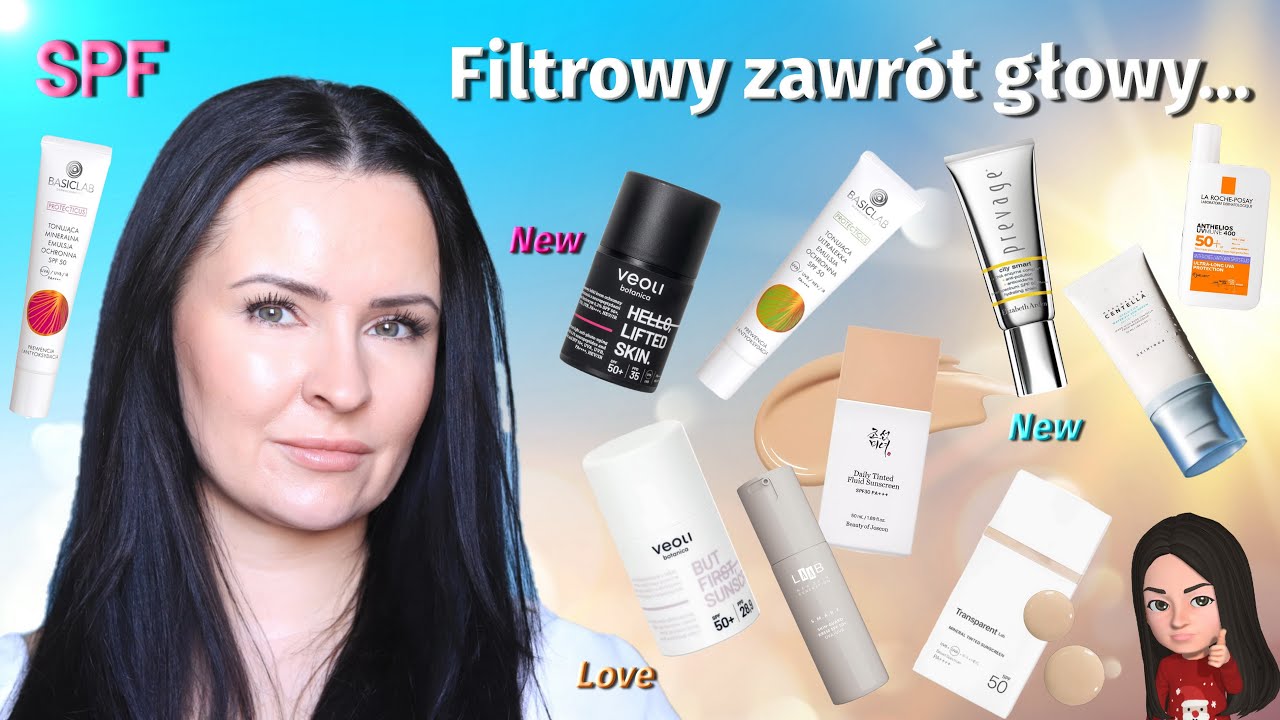 Wakacyjny Przegląd Filtrów SPF - Wśród Nich Nowości i Perełki! Mineralne, Chemiczne i z Tintem