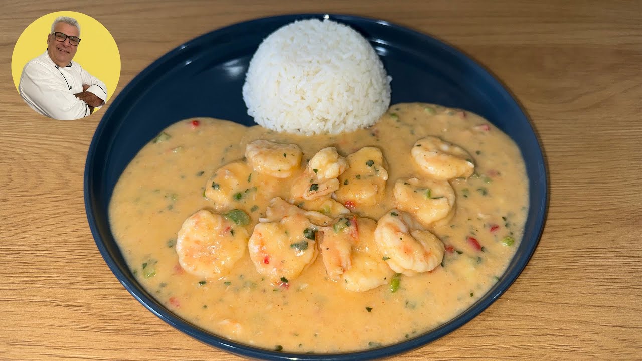 BOBÓ de CAMARÃO Simples e Delicioso - Receita Caseira | Chef Edmar Reinoso