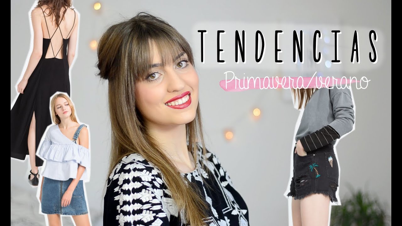 Tendencias primavera/verano 2016