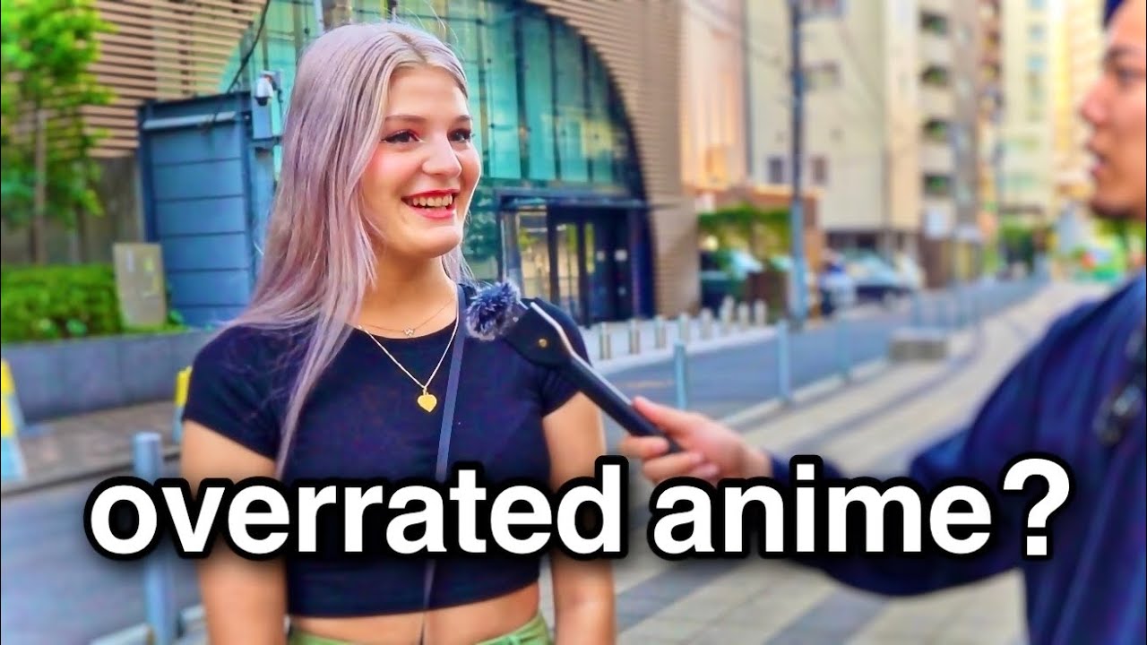 What Anime Is Overrated? asking people in Japan
