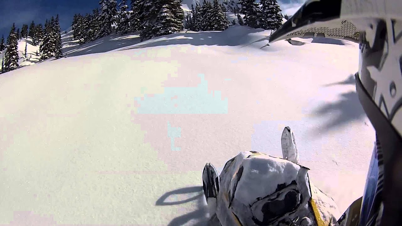 Ski-doo xm Aerocharger turbo in the deep