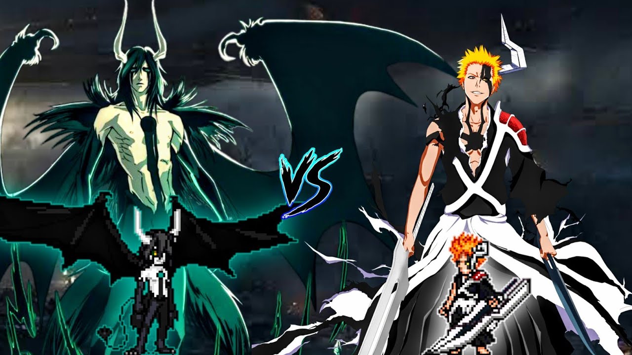 OMG😱 | Ulquiorra OP (all form) (New) VS Ichigo TYBW V3 OP (all form) in Jump Force Mugen