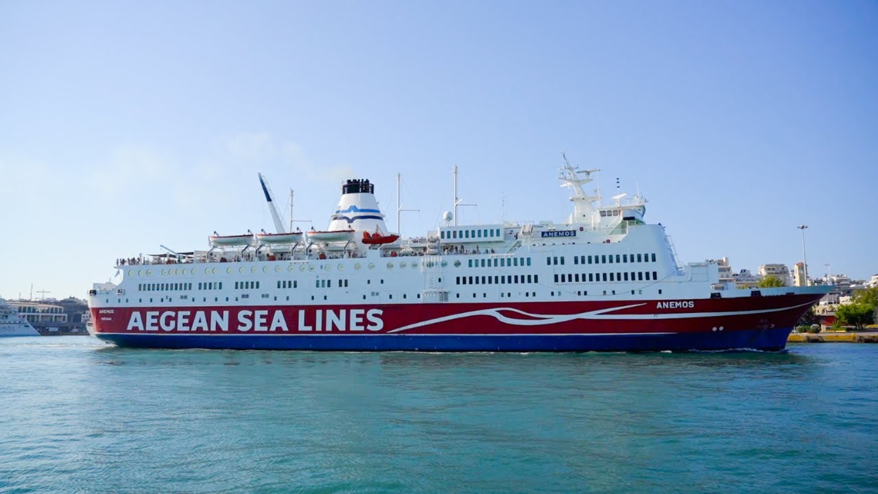 Το «Άνεμος» της Aegean Sea Lines σάλπαρε για τις Δυτικές Κυκλάδες