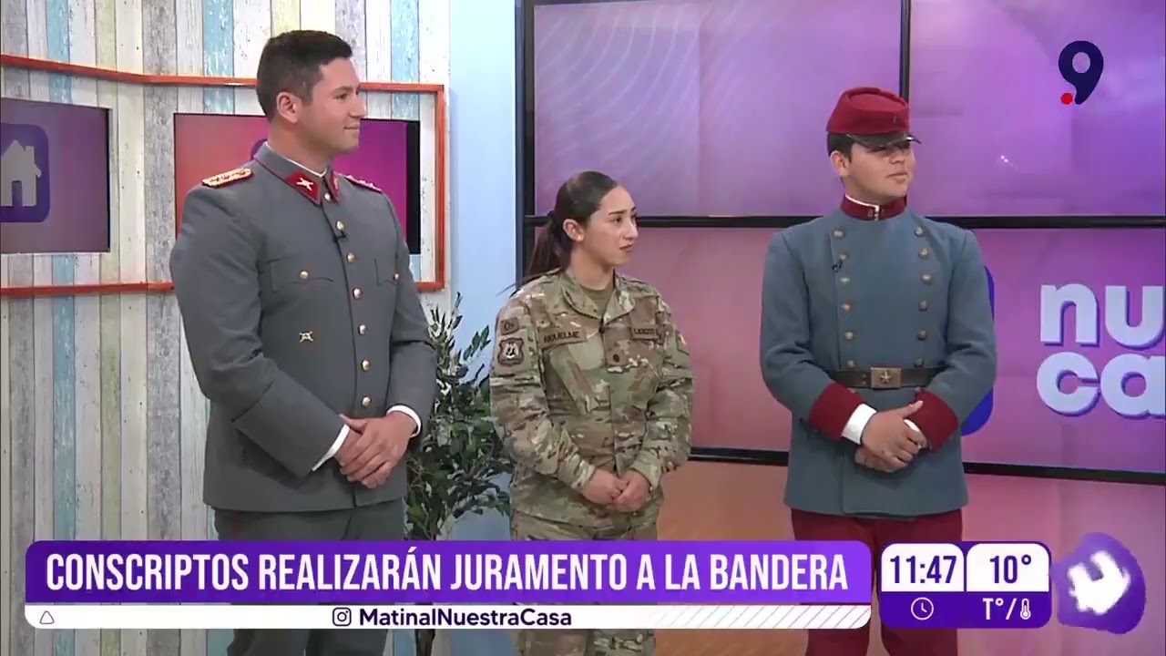 Juramento a la bandera del regimiento Chacabuco