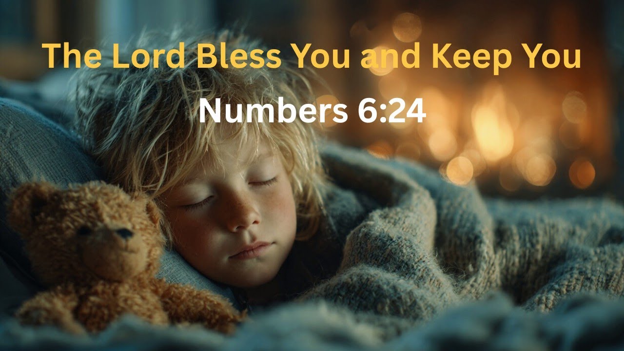 The Lord Bless You & Keep You | Gentle Christian Lullaby for kids