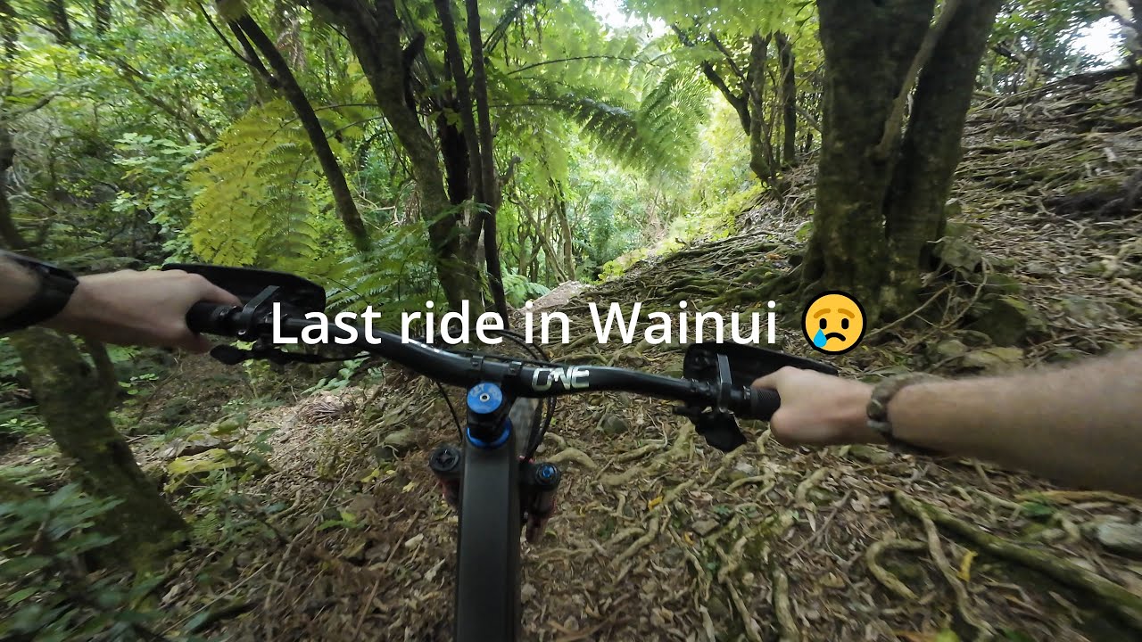 Last Wainui ride before heading Canada
