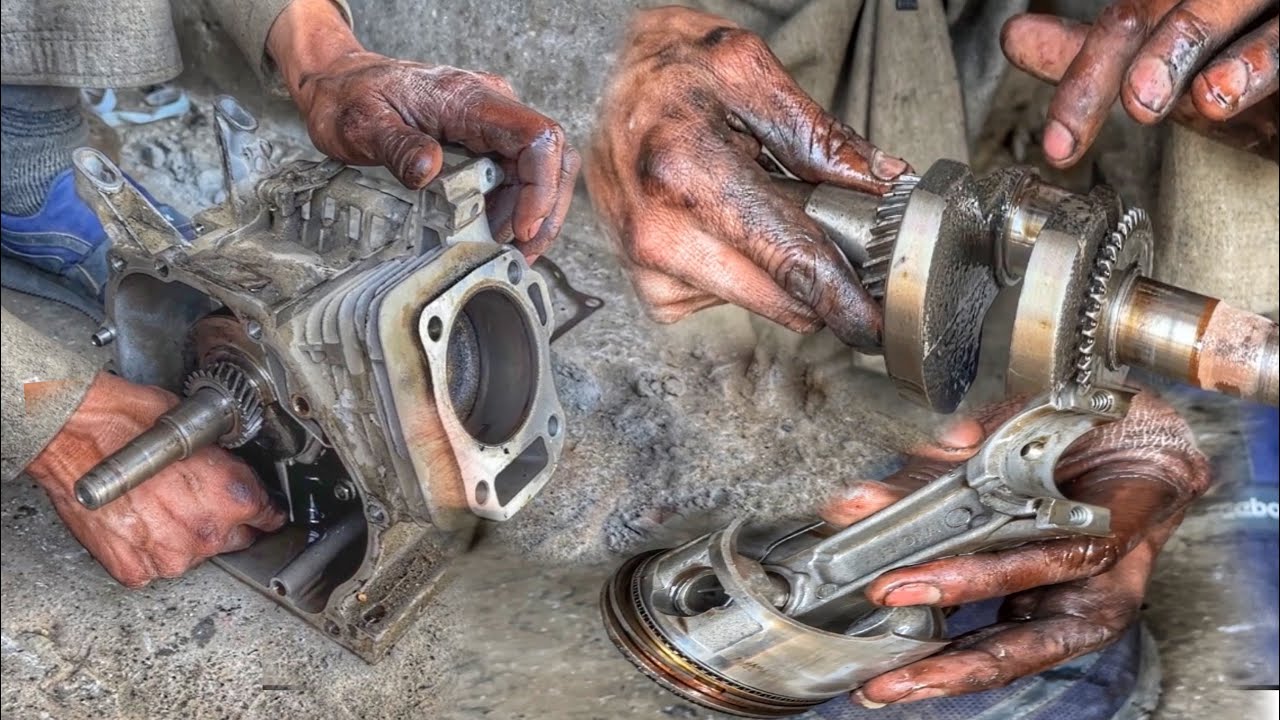 Fully Restoration of Old Loncin Generator Engine || Restore and Repair Old Engine