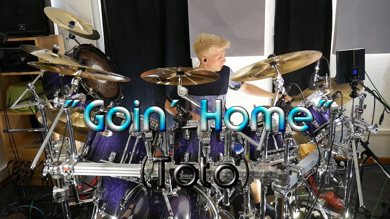 Goin' Home (Toto/ Simon Phillips) - open-handed drum cover by Elias (17)