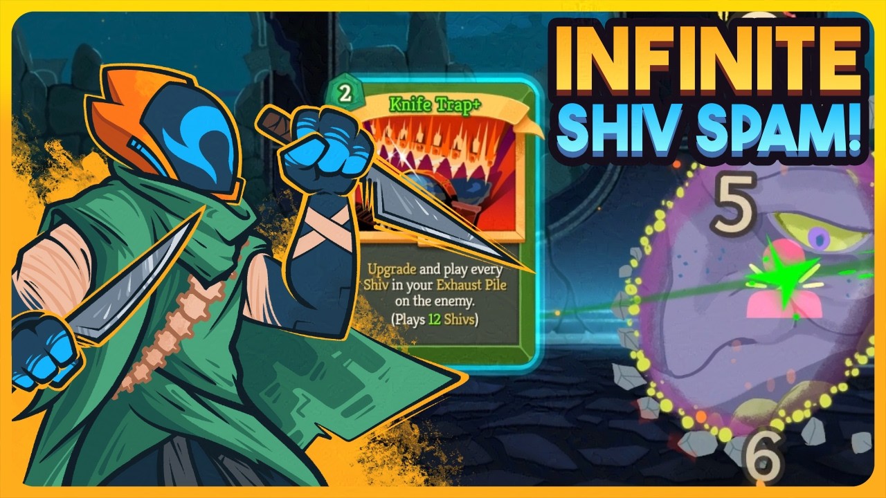Knife Trap Cycling Shivspam Is Absurd! - Slay The Spire 2