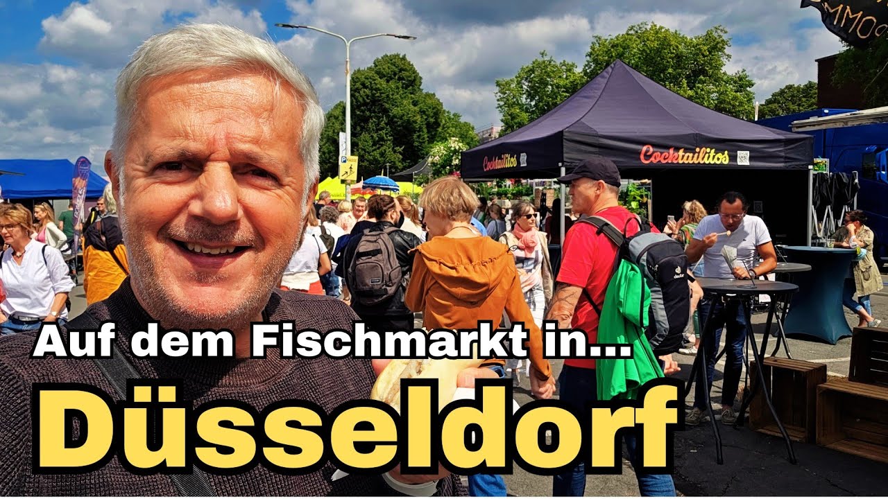 So schön ist der Fischmarkt in Düsseldorf – Mein Rundgang! 