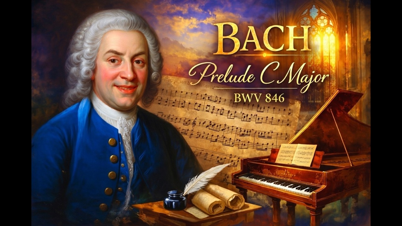 Lucas Miko – Bach - Prelude C Major, BWV 846 | 2 years of piano playing