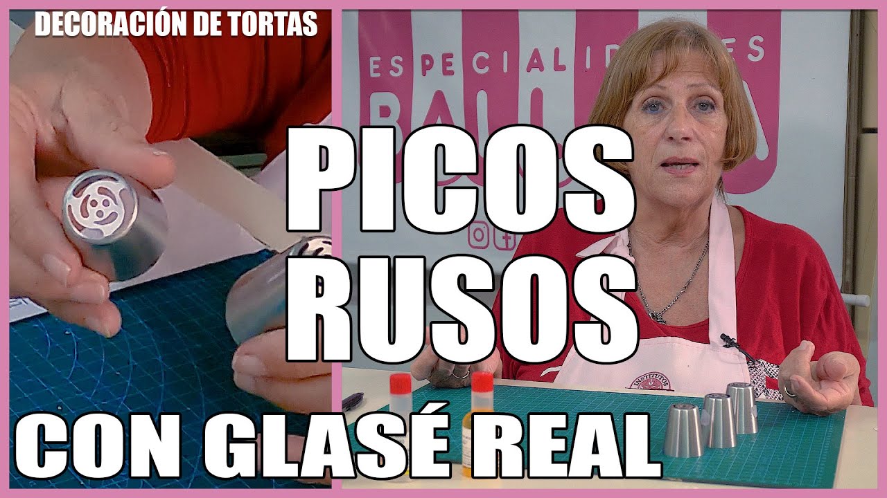 GLASE REAL con PICOS RUSOS, como aprender a usarlos