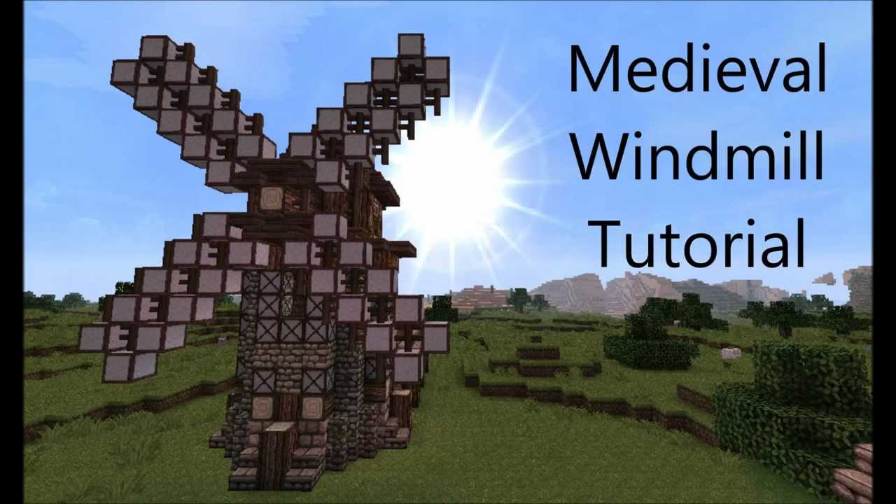 Minecraft Windmill Tutorial | (Part 2)