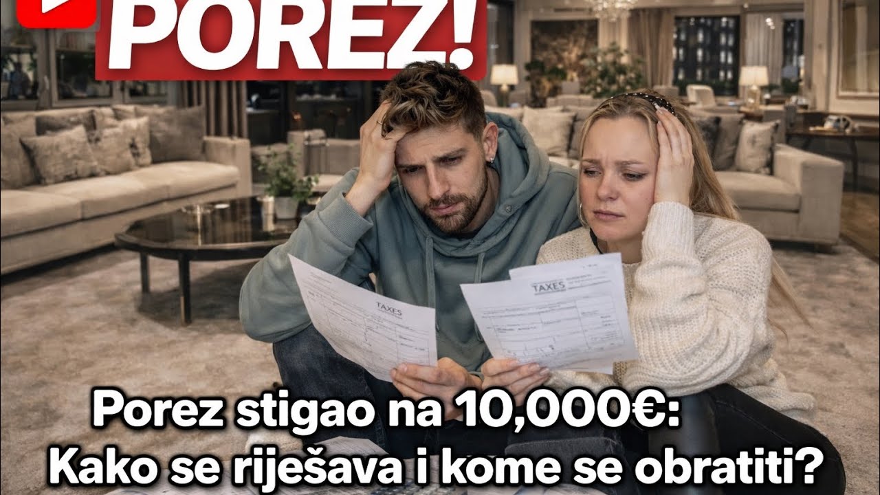 VELIKI IZNOS🥺STIGAO POREZ NA YOUTUBE-10 000🥺