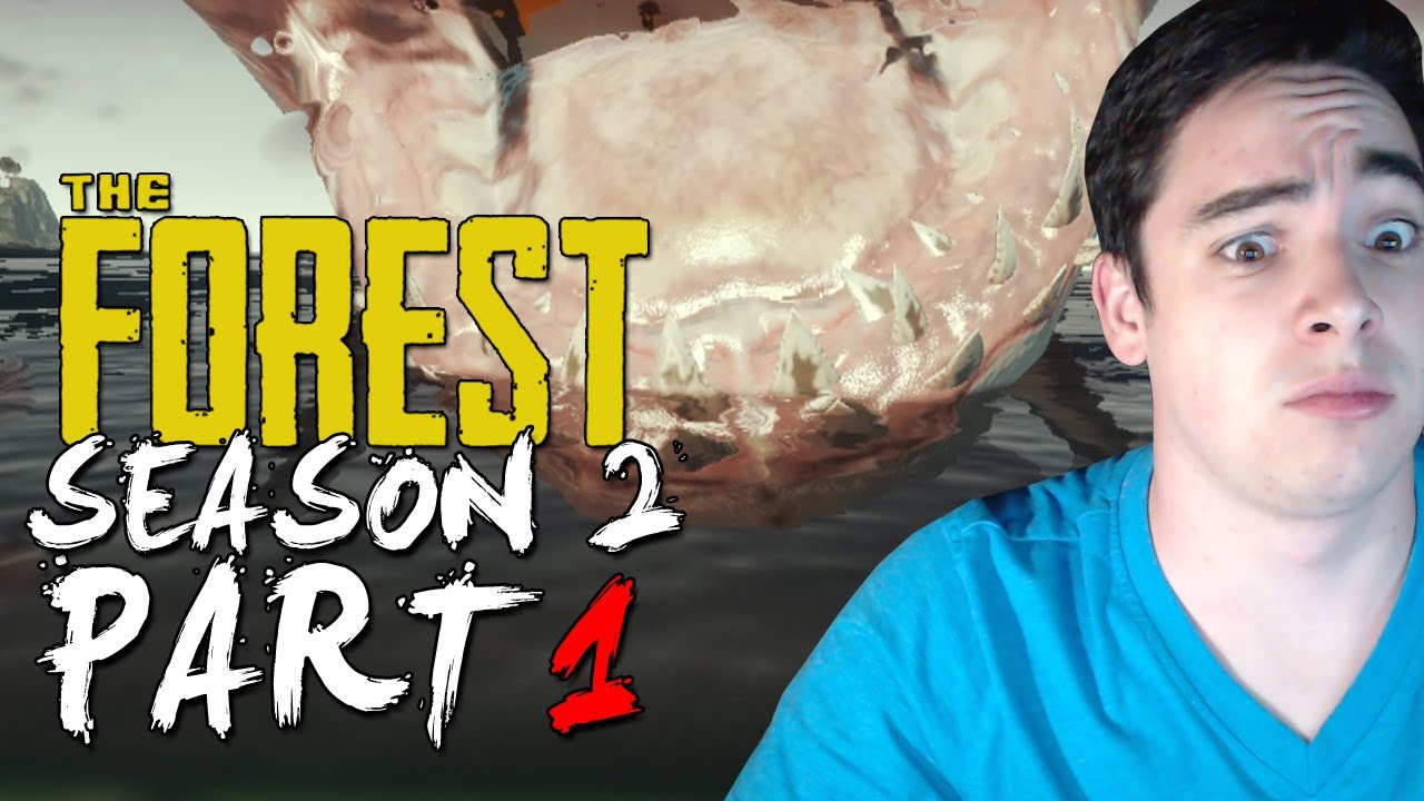 The Forest - Alpha 0.02: Gameplay Walkthrough - Season 2 Part 1 - SHARKS!