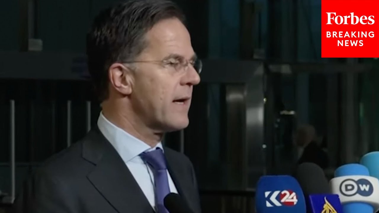 NATO Secretary-General Mark Rutte Says 'We Have To Spend More' Before Meeting With Hegseth