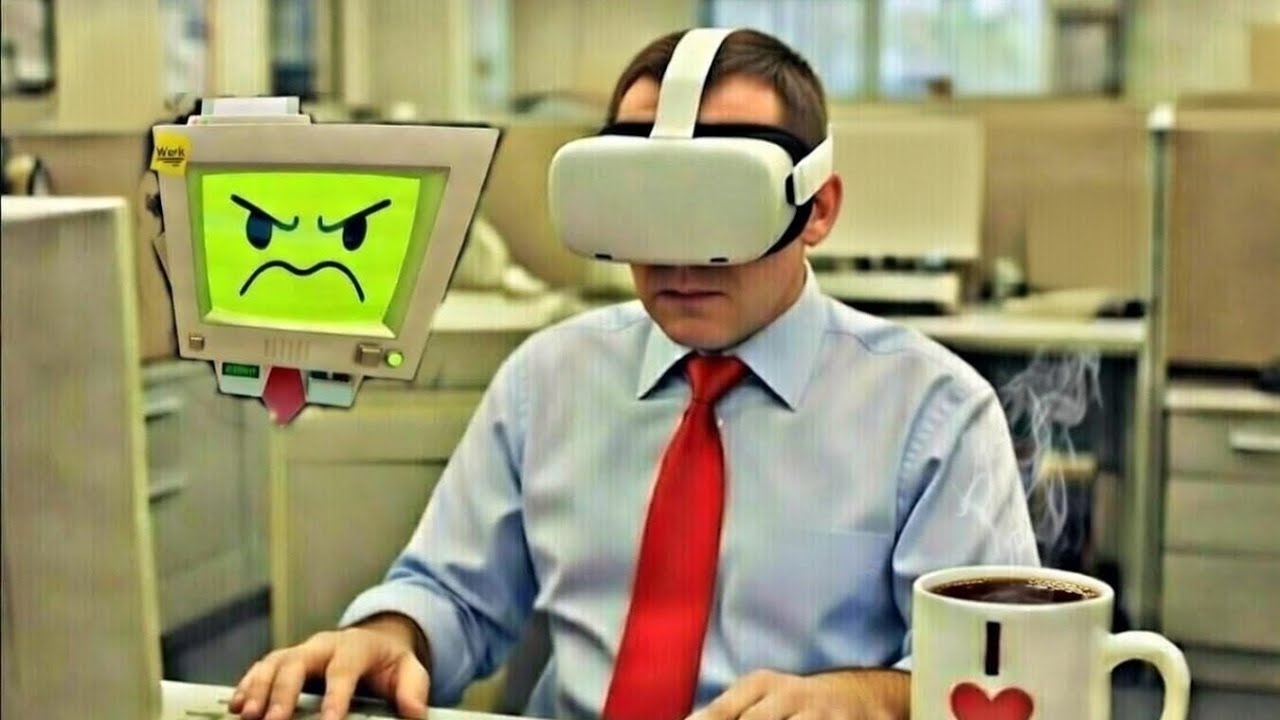 TRYING NOT TO GET FIRED ON MY FIRST DAY OF SLAVERY!!! (JOB SIMULATOR VR)