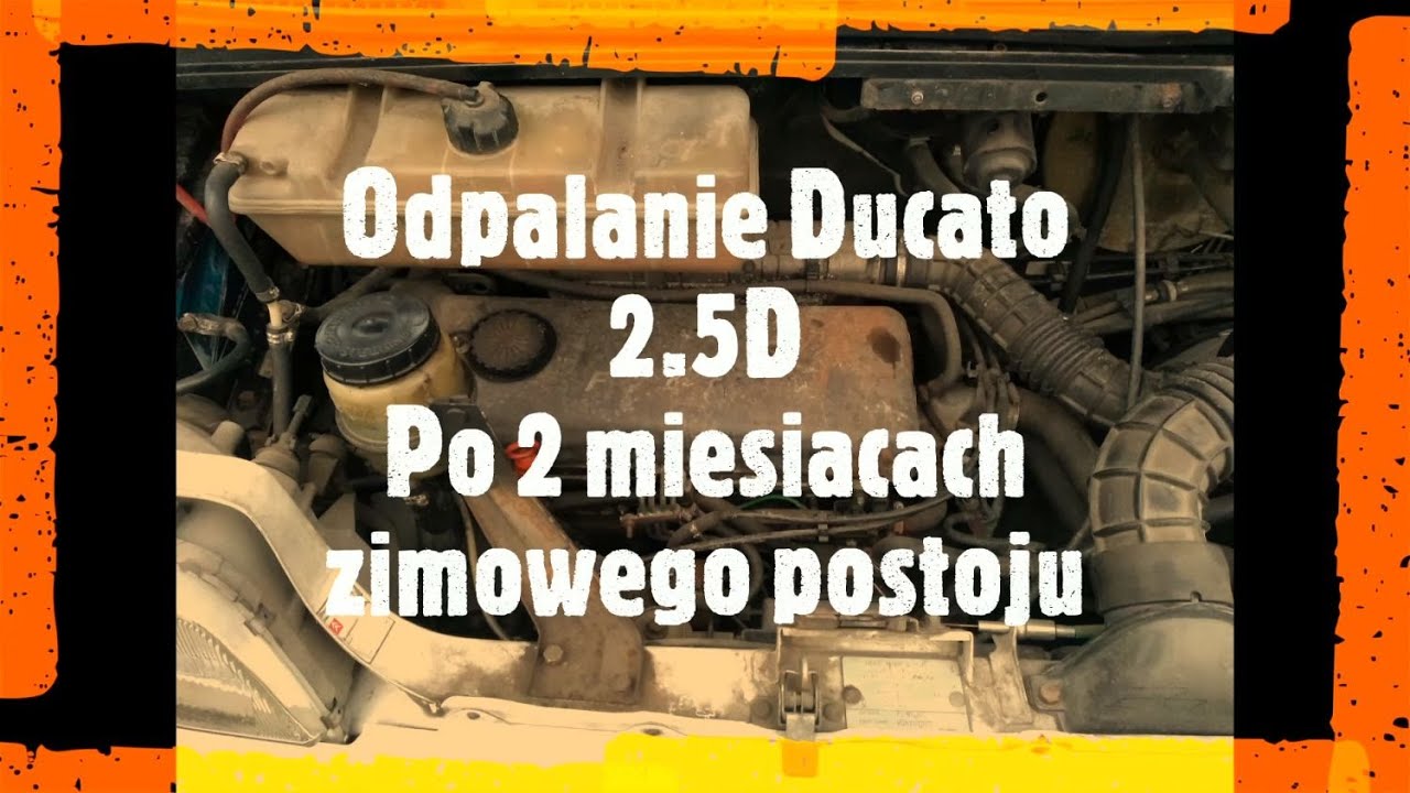 Odpalamy starego diesla po 2 miesiącach zimowego stania