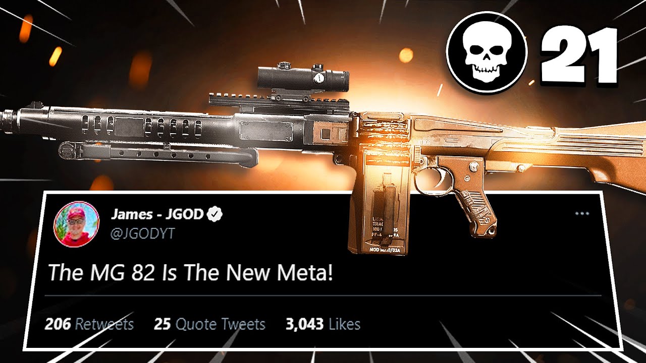 the *NEW* MG82 is OVERPOWERED IN WARZONE SEASON 4 (MG82 Best Class Setup)