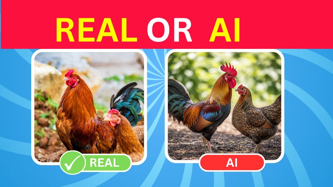 Real vs AI Image Quiz | Easy to Impossible