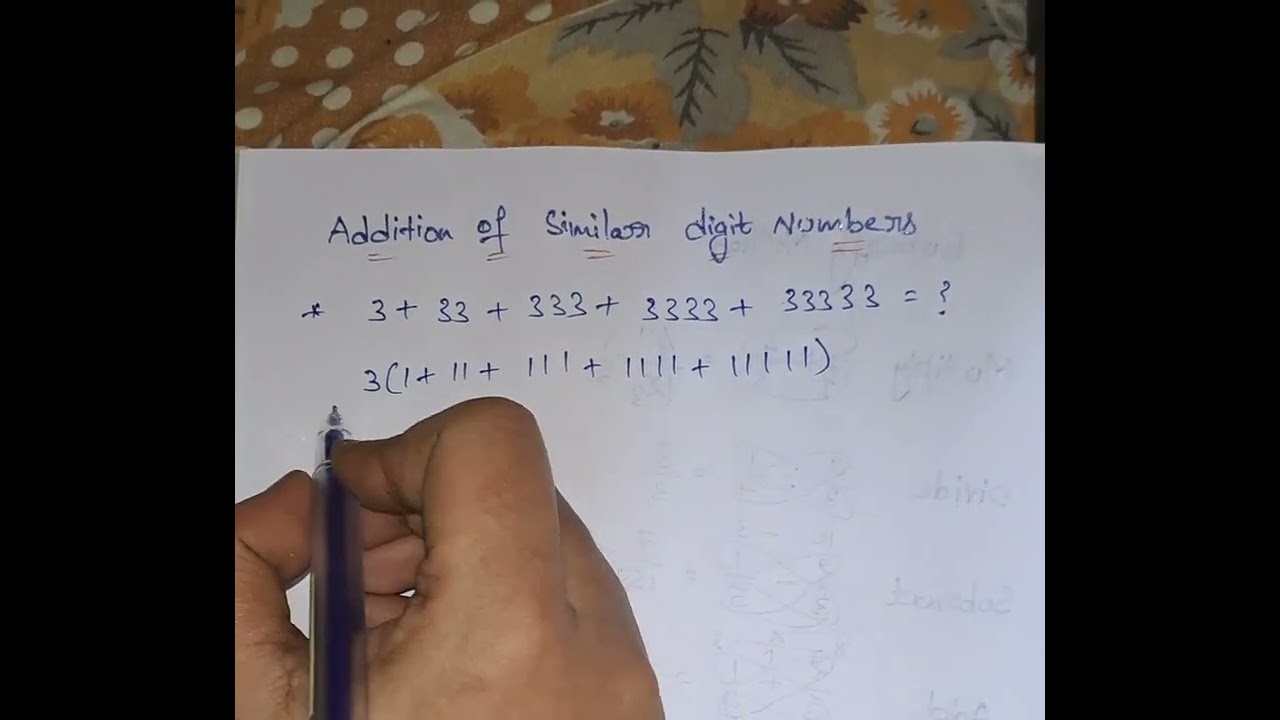 Addition tricks 