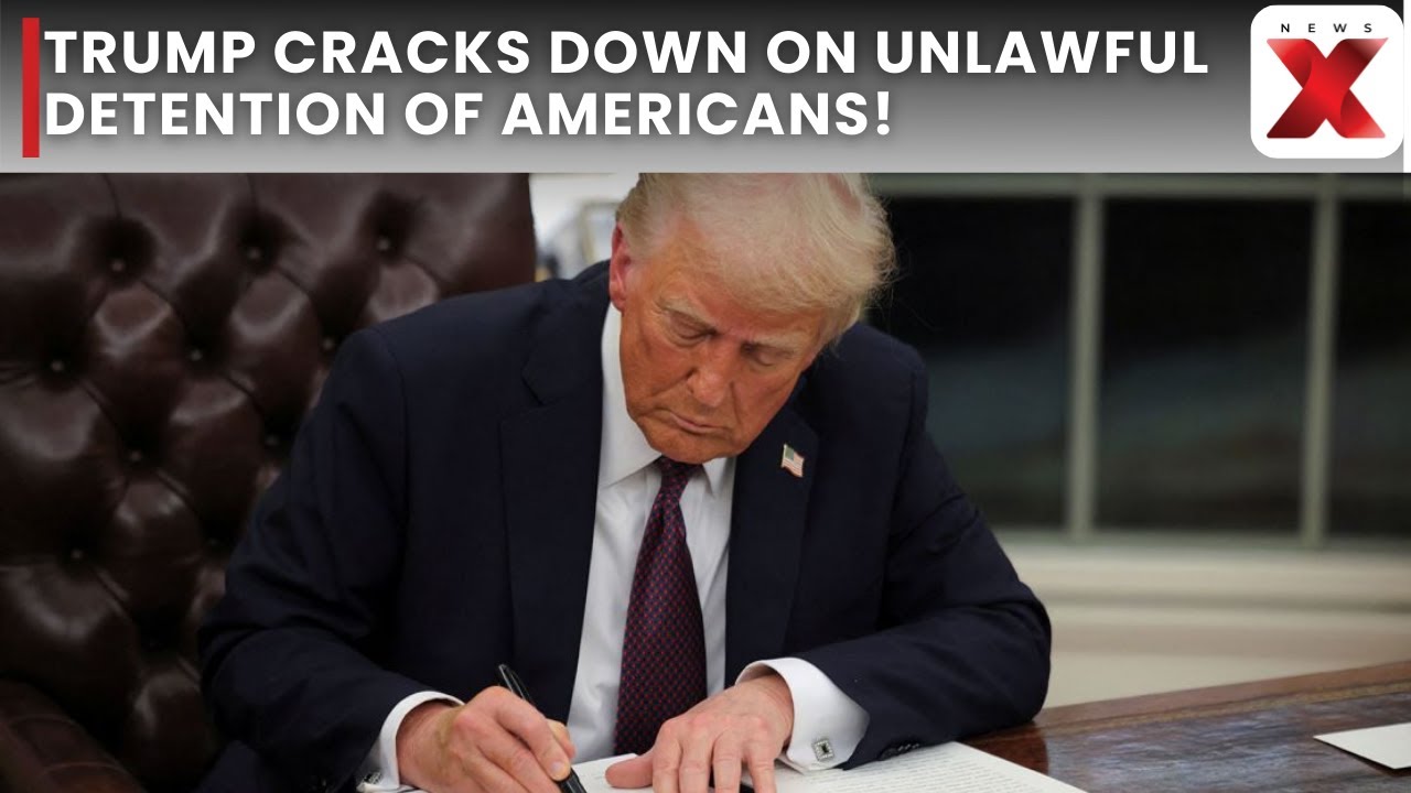 US Breaking: Trump Signs Executive Order to Shield Americans From Wrongful Detention Abroad  | NewsX