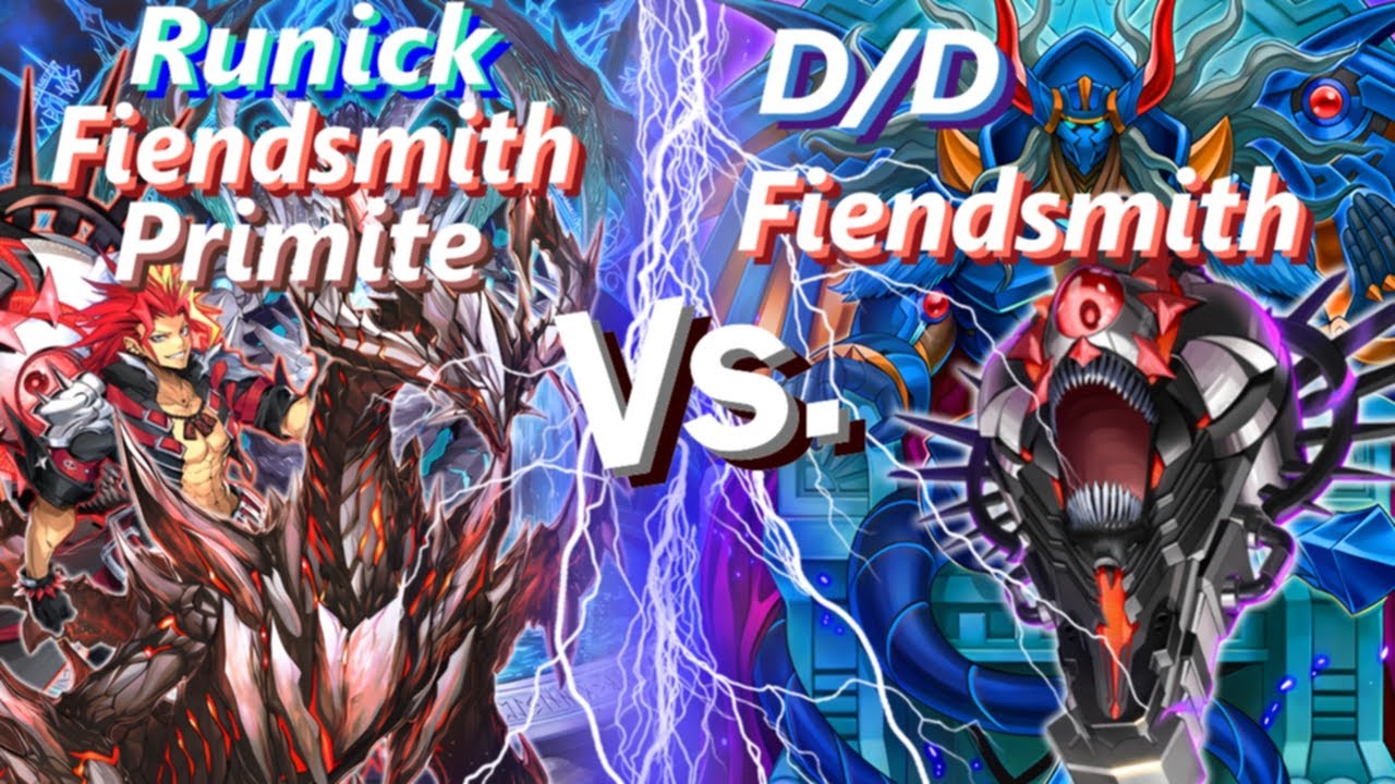 Runick Fiendsmith Primite vs D/D Fiendsmith. Oct 2025 TCG Banlist